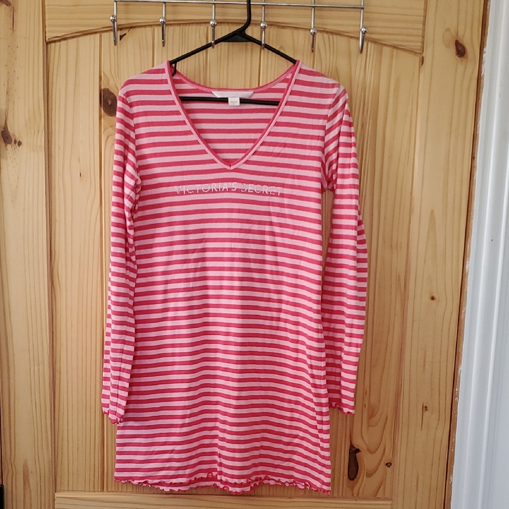 Victoria's Secret Striped Nightgown